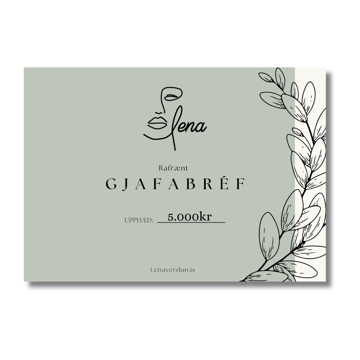 Gjafabréf Lenu Verslun
