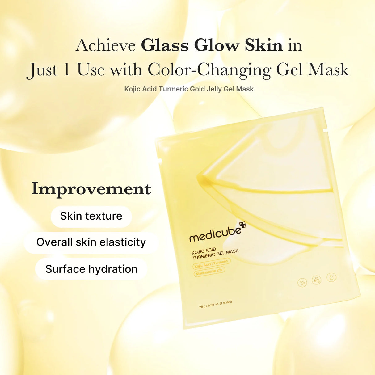 Kojic Acid Turmeric Brightening Gel Mask