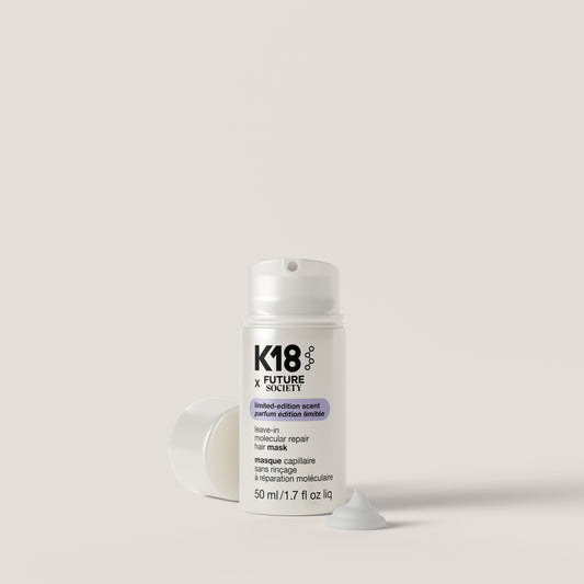 K18 x Future Society leave-in molecular hair mask