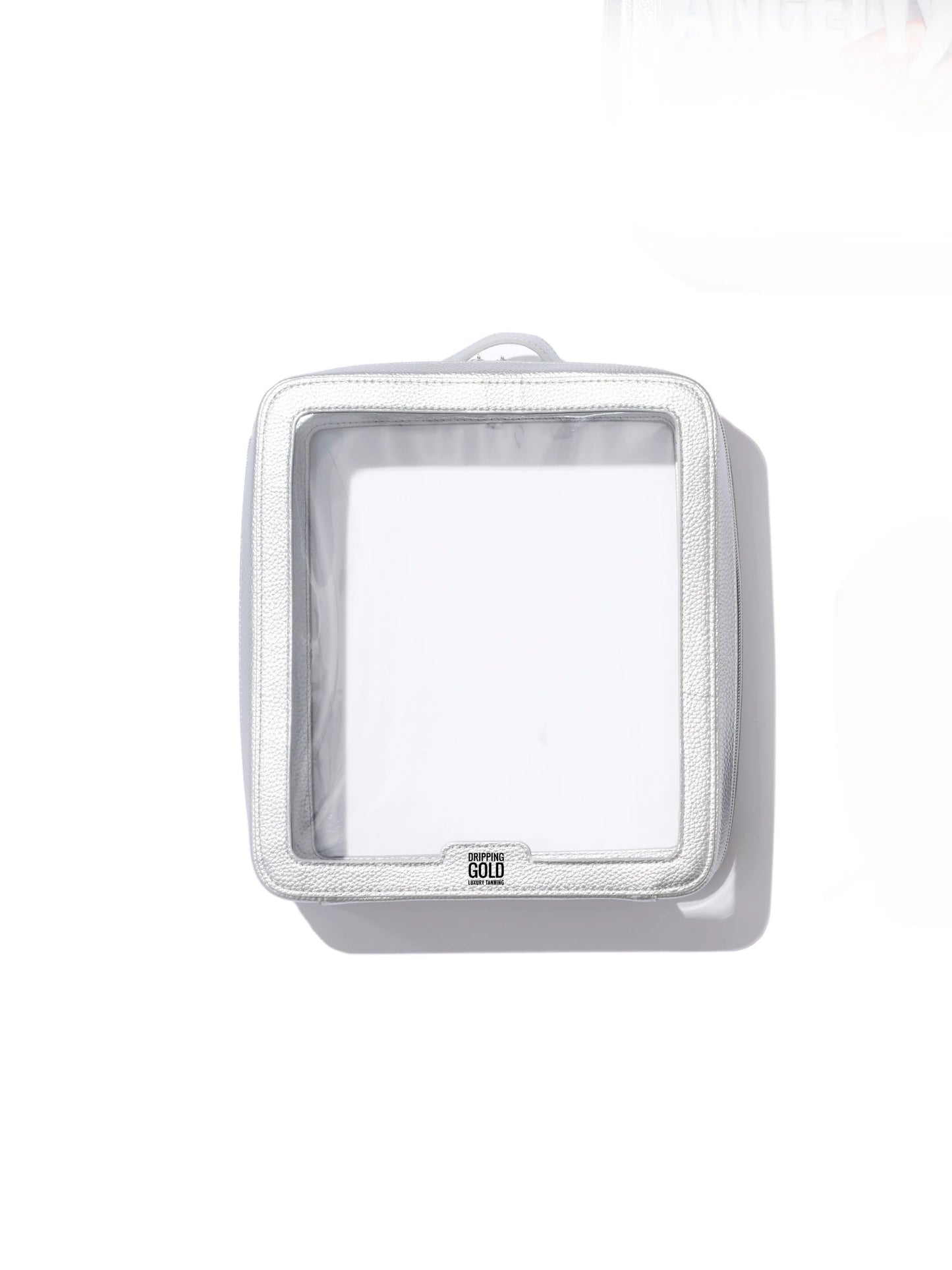 DRIPPING GOLD FAUX LEATHER TRAVEL BAG