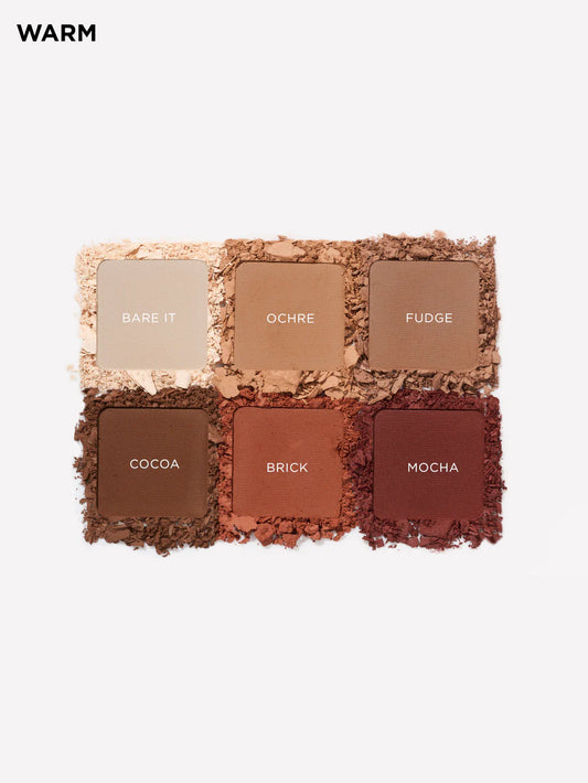 Matte Eyeshadow Palette - WARM