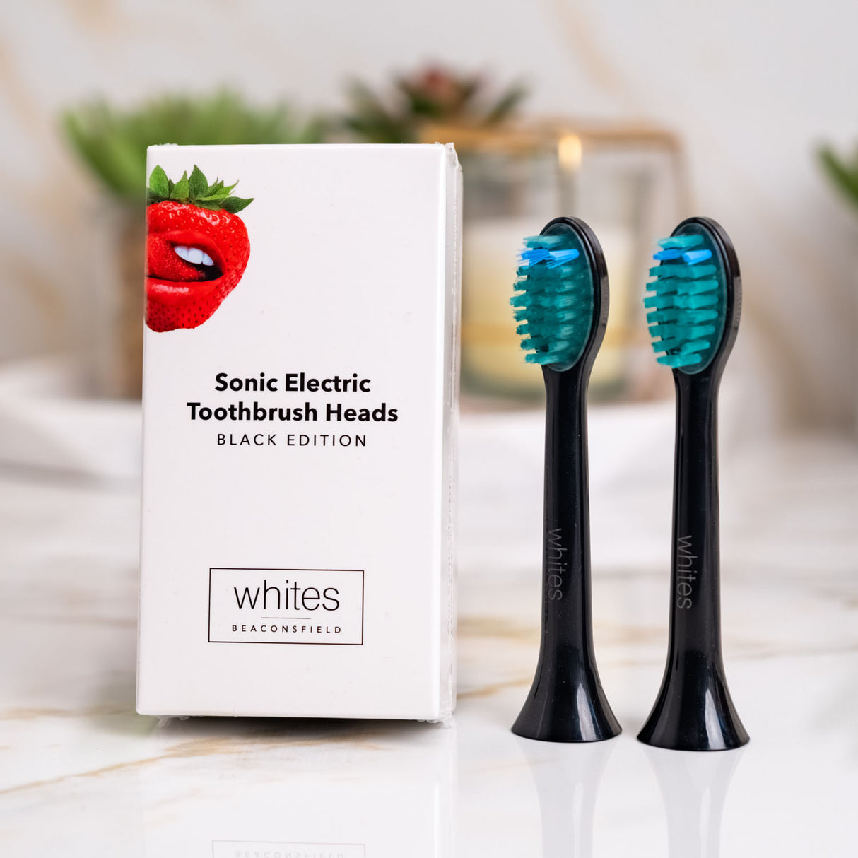 Toothbrush Heads - Svartur