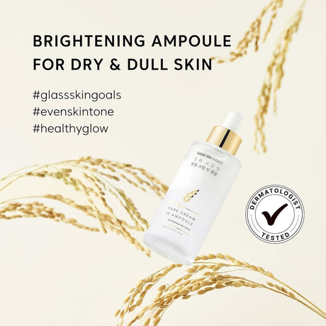 Rice Pure Cream In Ampoule - (50ml)
