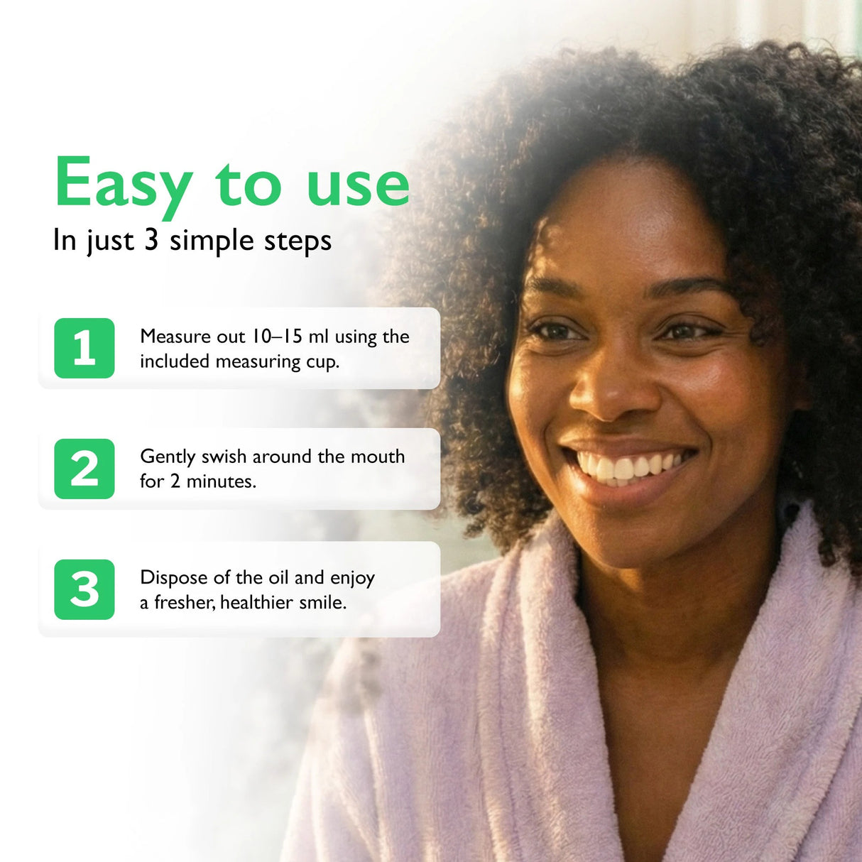 Coconut Oil Pulling Mouthwash