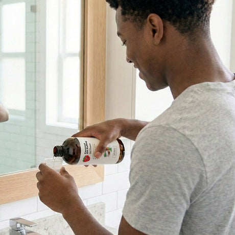 Coconut Oil Pulling Mouthwash