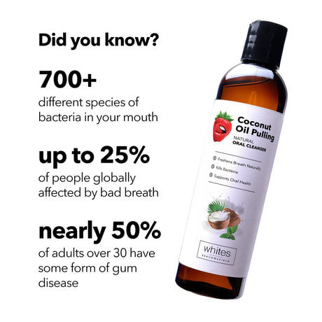 Coconut Oil Pulling Mouthwash