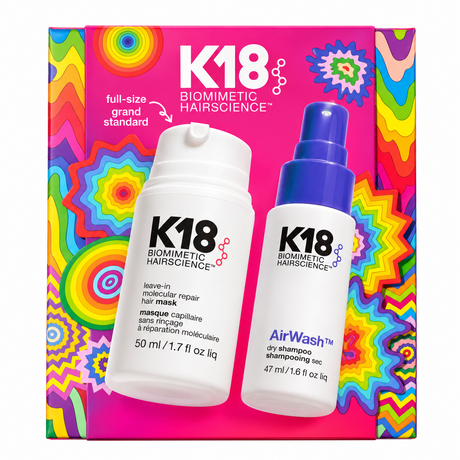 K18 HOLIDAY SET 🎀 Repair Hair Mask 50 ml + K18 AirWash að gjöf