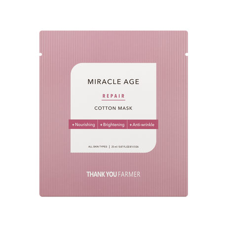MIRACLE AGE COTTON MASK - (5stk)