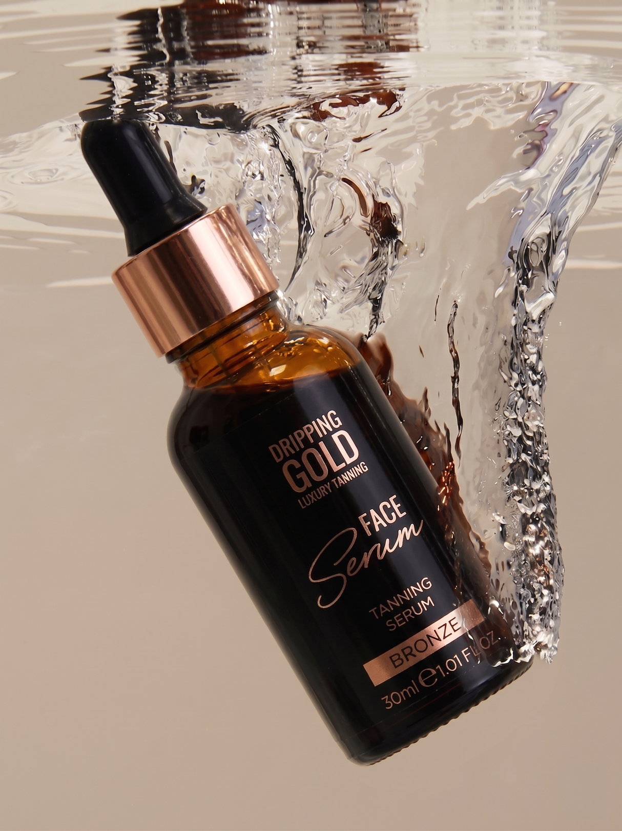 Face Serum Tanning Drops - Bronze