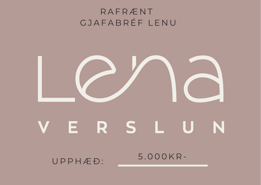Gjafabréf lena nýtt