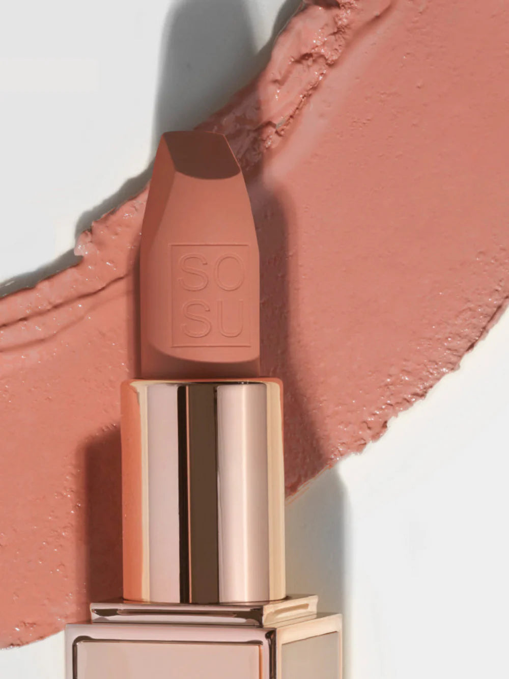 SOSU Satin Lipstick - Creme Brulee