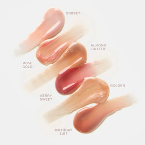 SOSU Shimmer Lip Glaze - Rose Gold