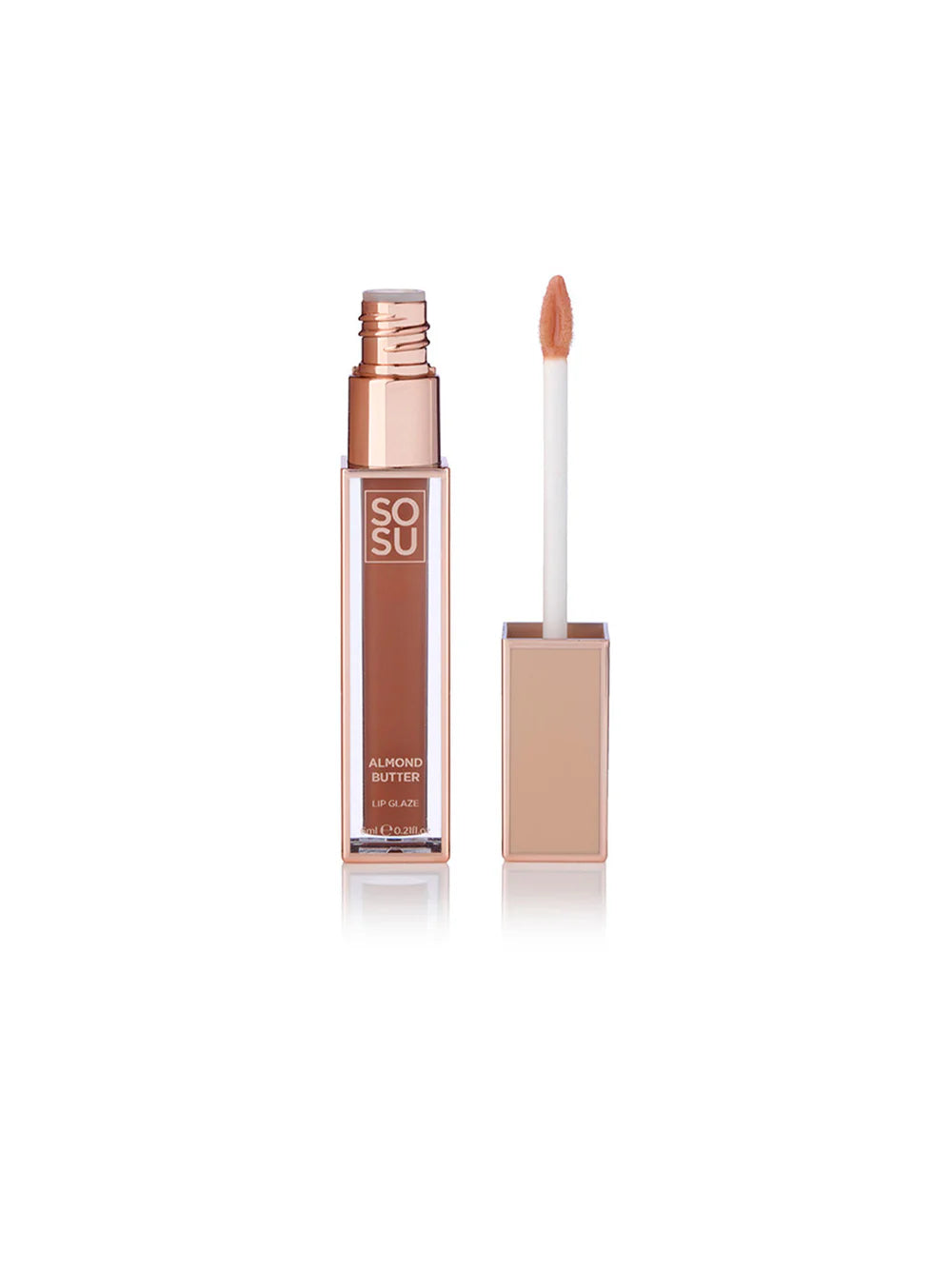 SOSU Lip Glaze – ALMOND BUTTER