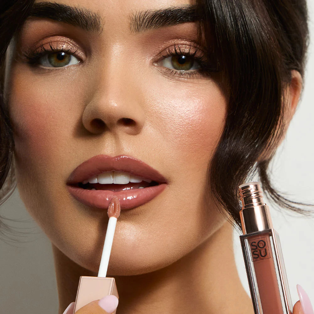 SOSU Lip Glaze – ALMOND BUTTER