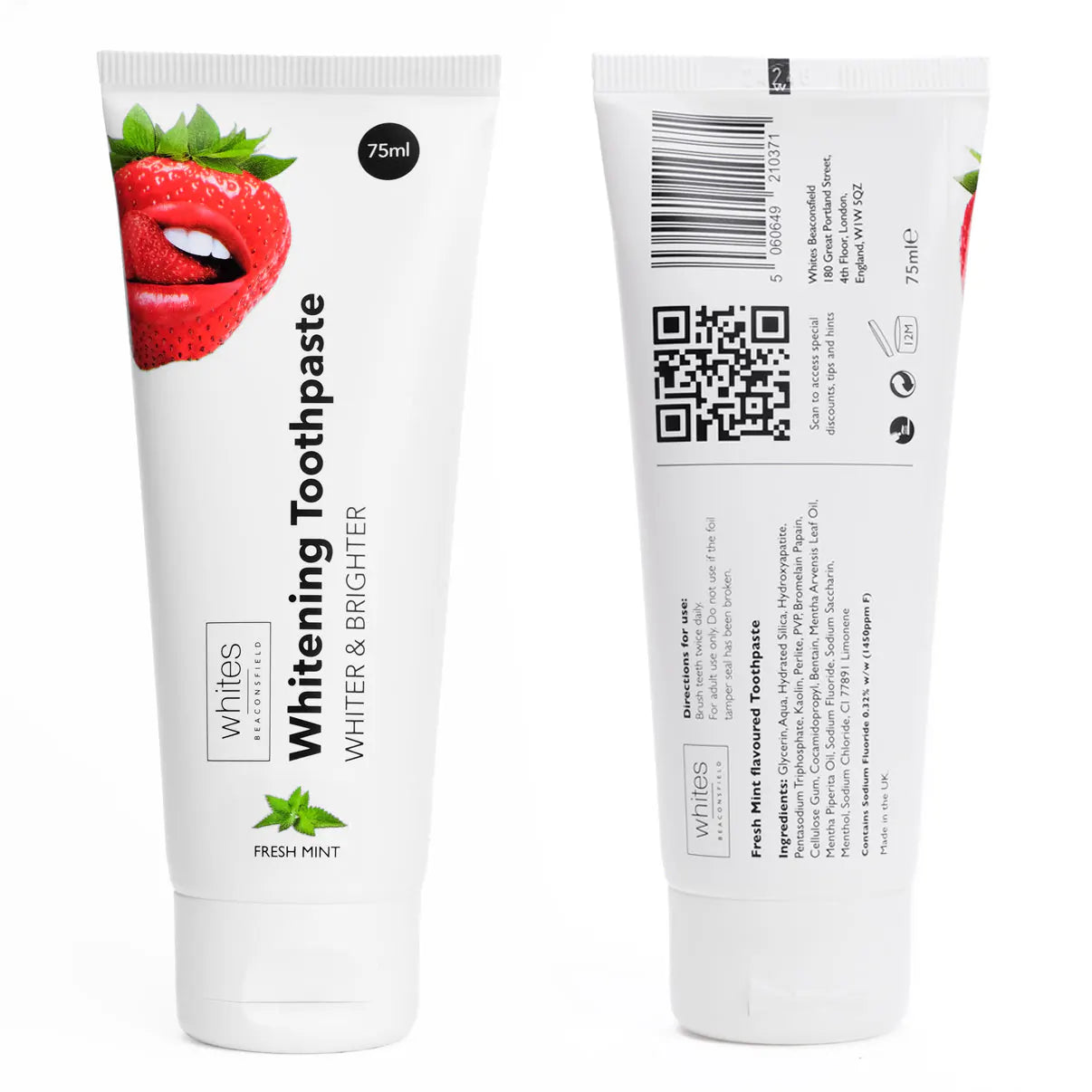 Teeth Whitening Toothpaste - Fresh Mint