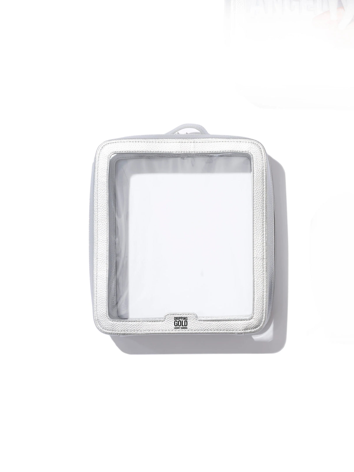 DRIPPING GOLD FAUX LEATHER TRAVEL BAG