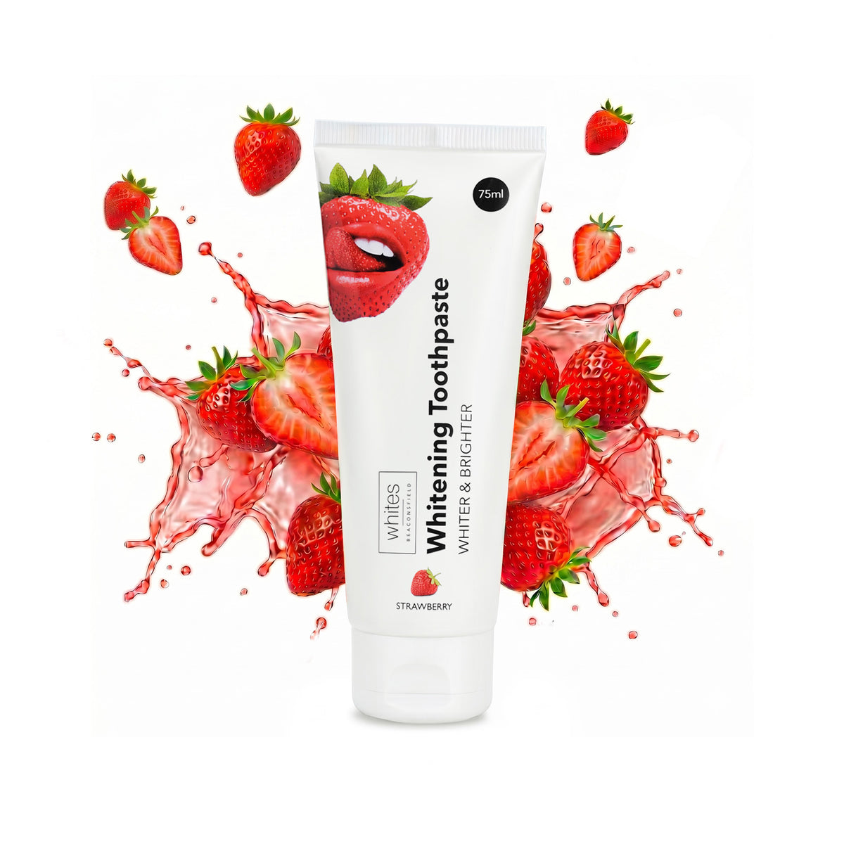Teeth Whitening Toothpaste - Strawberry