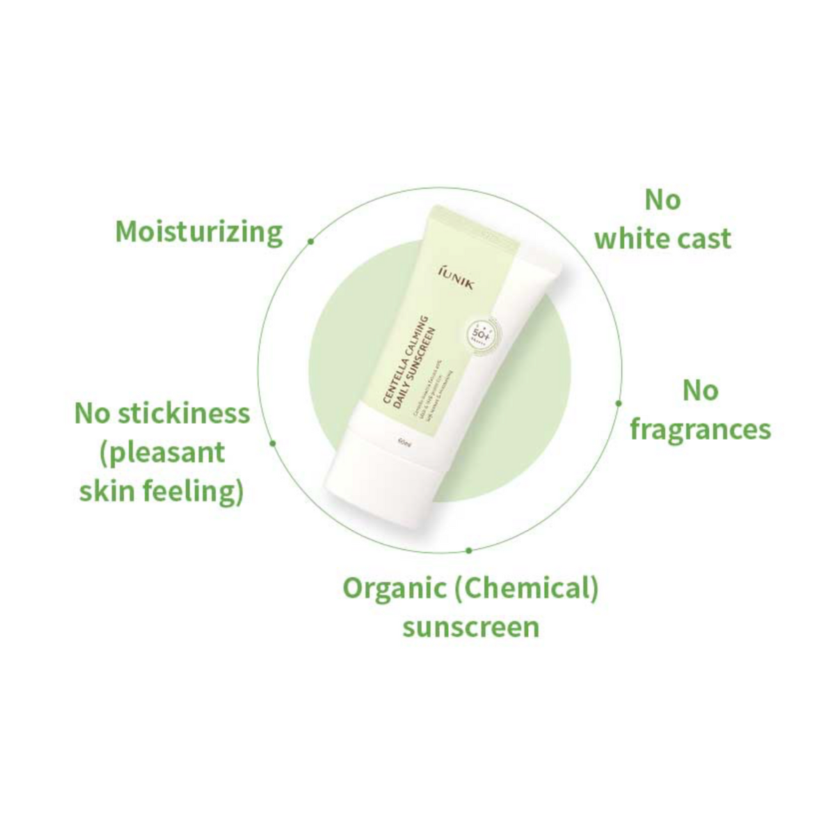 Centella Calming Daily Sunscreen (SPF 50+ PA++++) - (60ml)