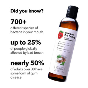 Coconut Oil Pulling Mouthwash