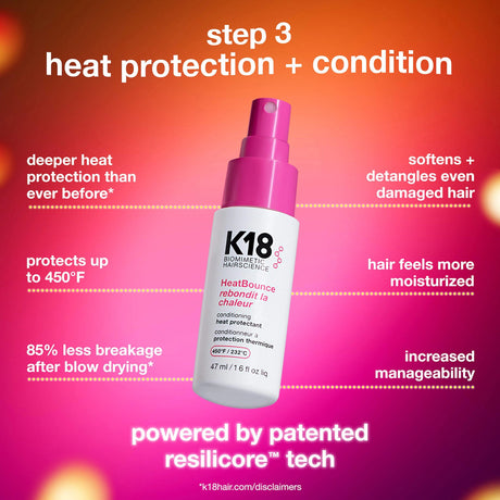 K18 Salon Blowout At Home Kit