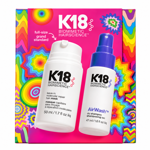 K18 HOLIDAY SET 🎀 Repair Hair Mask 50 ml + K18 AirWash að gjöf