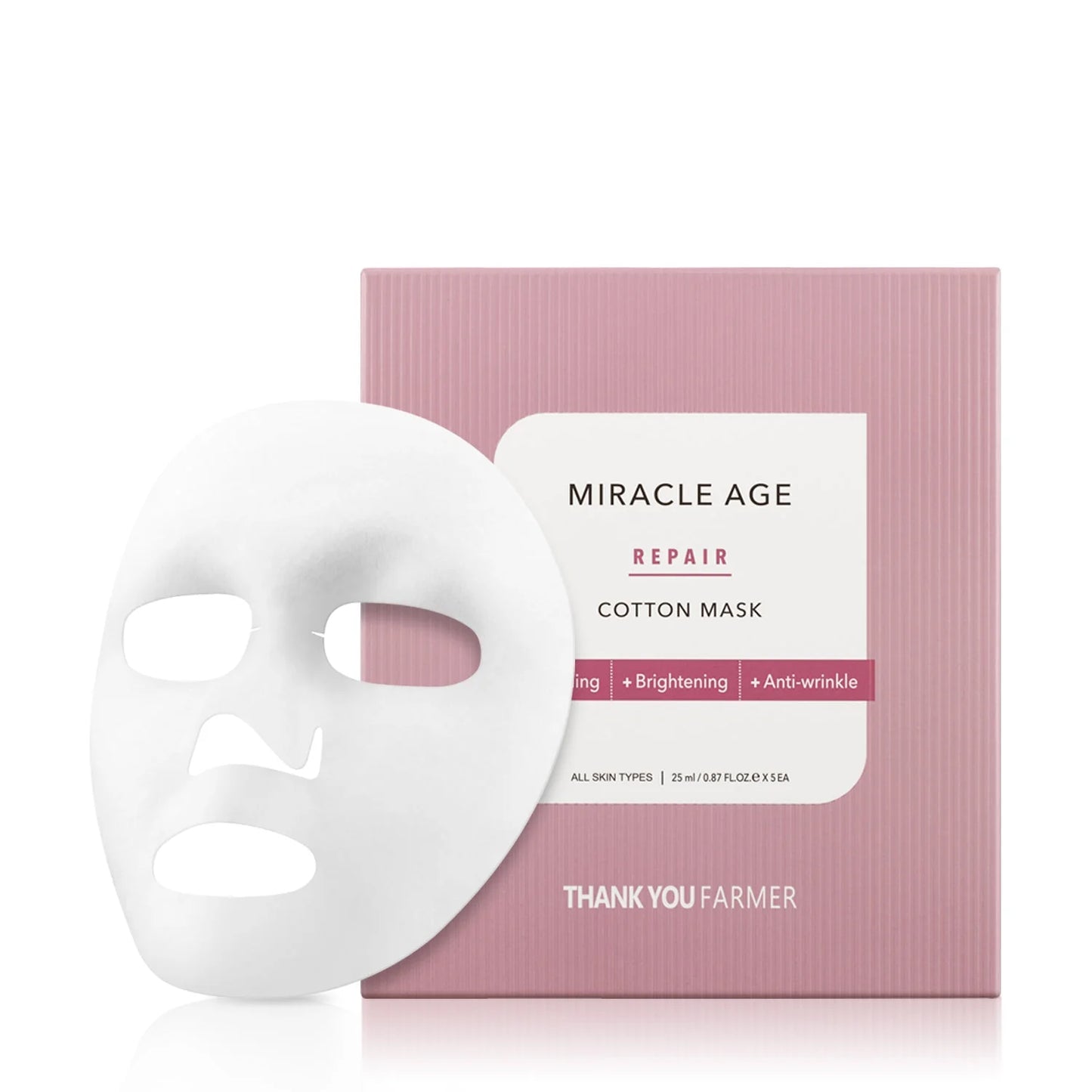 Miracle Age Cotton Mask 1 Stykki