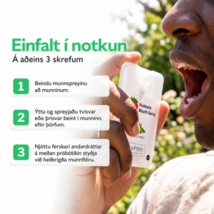 Whites Probiotic Mouth Spray – Munnsprey með góðgerlum 20 ml