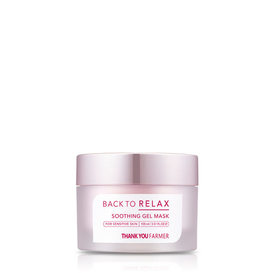 BACK TO RELAX Soothing gel mask - 100ml