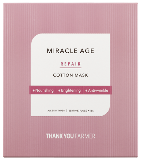 MIRACLE AGE COTTON MASK - (5stk)