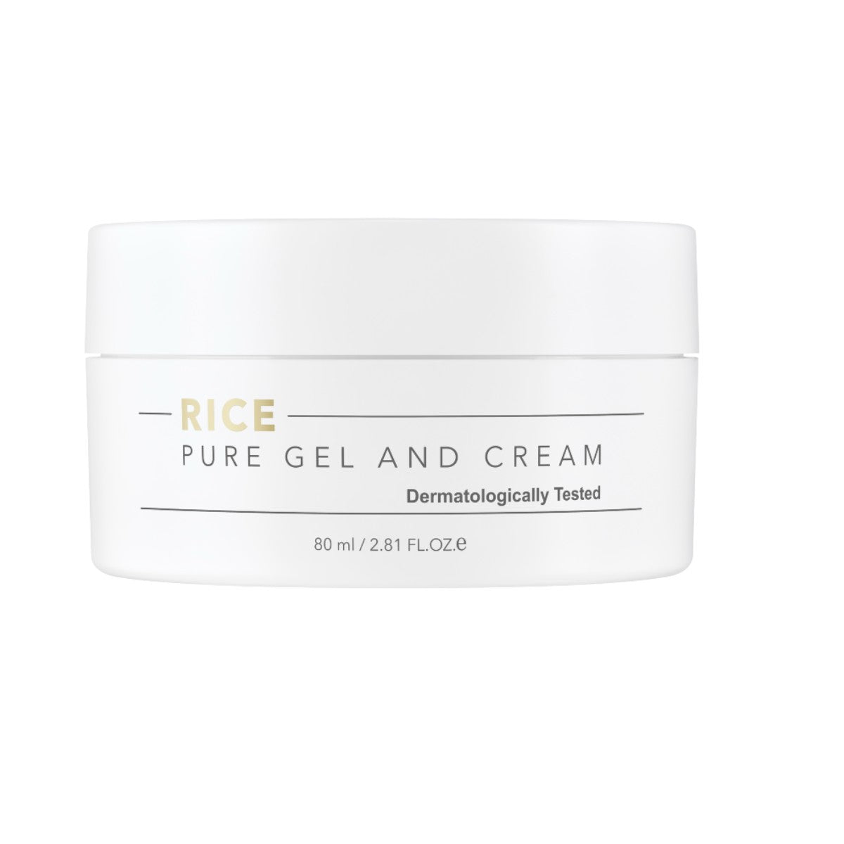 Rice Pure Gel And Cream – (80ml)