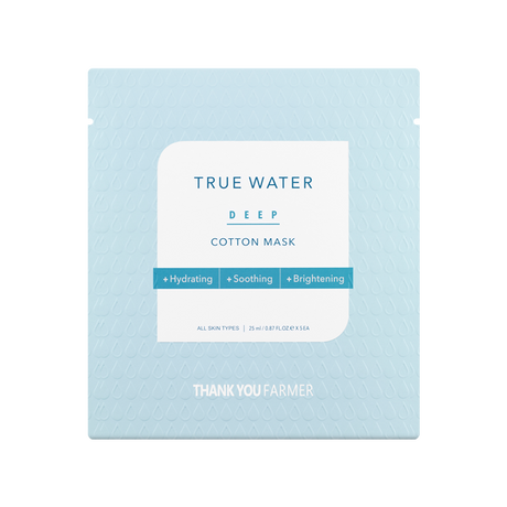 True Water Deep Cotton Mask - (5stk)